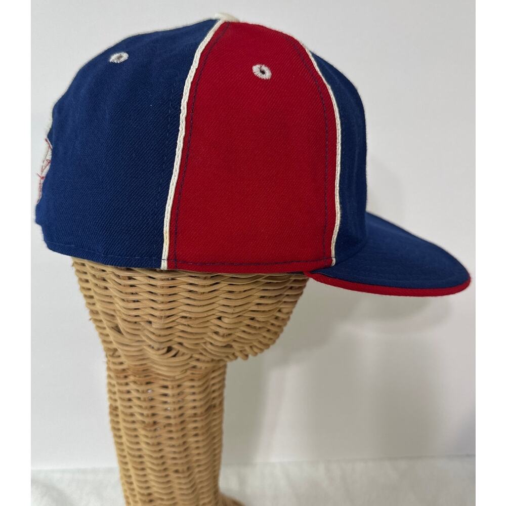 New Era 59 Fifty NBA Hat 76ers Cap Size 7.5 Fitted Pinwheel - Picture 7 of 8